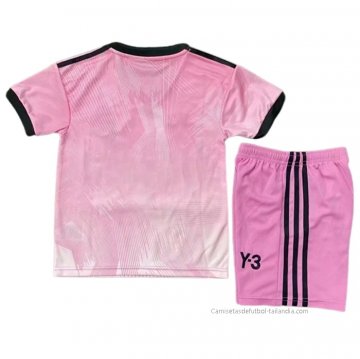 Camiseta Real Madrid Portero Nino 2021-2022 Rosa