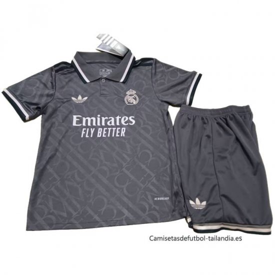 3ª Camiseta Real Madrid Nino 2024-2025 - Haga un click en la imagen para cerrar