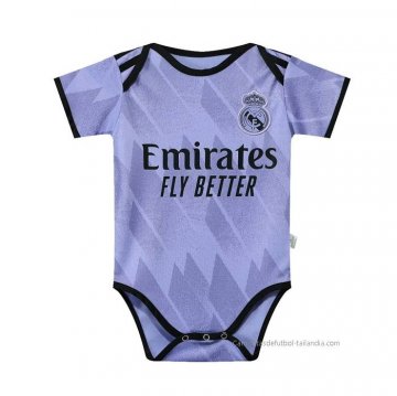 2ª Camiseta Real Madrid Bebe 2022-2023 2ª Camiseta Real Madrid Bebe 2022-2023