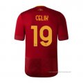 1ª Camiseta Roma Jugador Celik 2022-2023