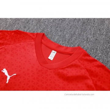Camiseta de Entrenamiento AC Milan 2023-2024 Rojo