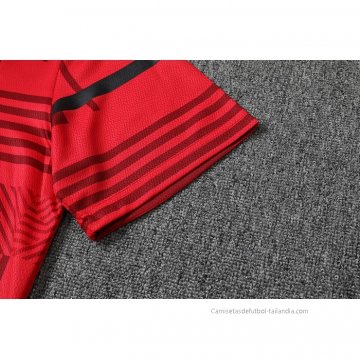 Camiseta de Entrenamiento AC Milan 2022-2023 Rojo