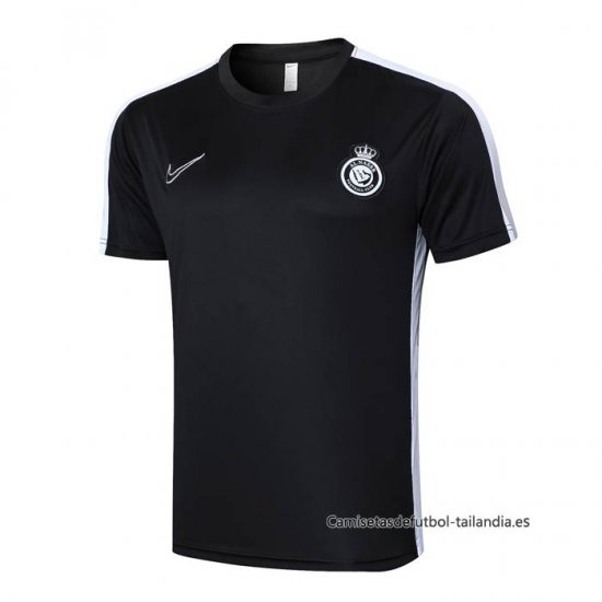 Camiseta de Entrenamiento Al Nassr 2024-2025 Negro - Haga un click en la imagen para cerrar