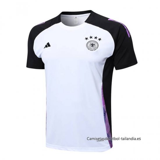 Camiseta de Entrenamiento Alemania 2024-2025 Blanco - Haga un click en la imagen para cerrar