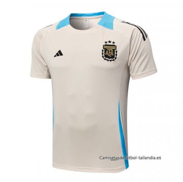Camiseta de Entrenamiento Argentina 2024-2025 Amarillo Camiseta de Entrenamiento Argentina 2024-2025 Amarillo