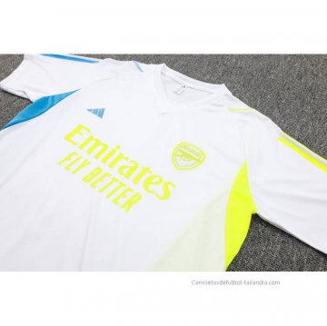 Camiseta de Entrenamiento Arsenal 2023-2024 Blanco
