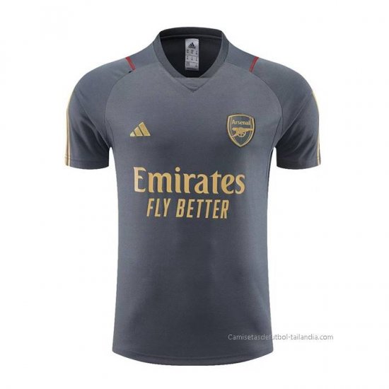 Camiseta de Entrenamiento Arsenal 2023-2024 Gris - Haga un click en la imagen para cerrar