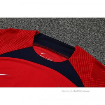 Camiseta de Entrenamiento Atletico Madrid 2022-2023 Rojo