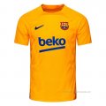 Camiseta de Entrenamiento Barcelona 2021-2022 Naranja
