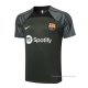 Camiseta de Entrenamiento Barcelona 2023-2024 Verde Oscuro