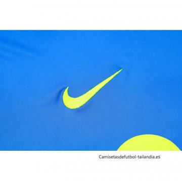 Camiseta de Entrenamiento Barcelona 2024-2025 Azul