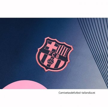 Camiseta de Entrenamiento Barcelona 2025-2026 Azul Rosa