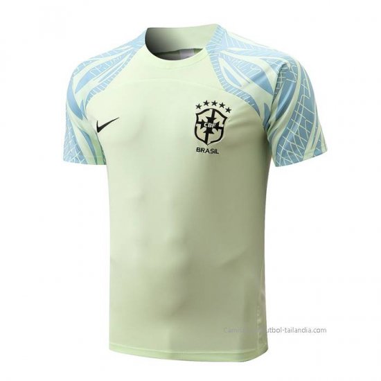 Camiseta de Entrenamiento Brasil 2022-2023 Verde - Haga un click en la imagen para cerrar