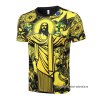 Camiseta de Entrenamiento Brasil Jesus 2024-2025 Amarillo Camiseta de Entrenamiento Brasil Jesus 2024-2025 Amarillo