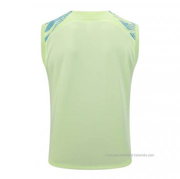Camiseta de Entrenamiento Brasil Sin Mangas 2023-2024 Verde