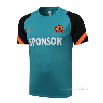 Camiseta de Entrenamiento Chelsea 2021-2022 Verde Camiseta de Entrenamiento Chelsea 2021-2022 Verde