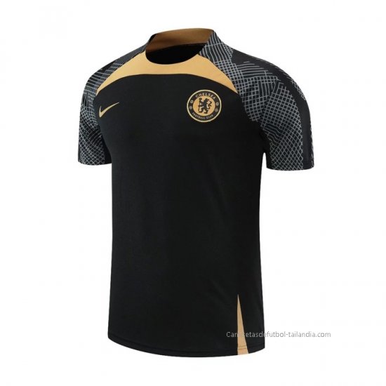 Camiseta de Entrenamiento Chelsea 2022-2023 Negro - Haga un click en la imagen para cerrar