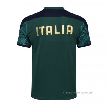 Camiseta de Entrenamiento Italia 2021-2022 Verde