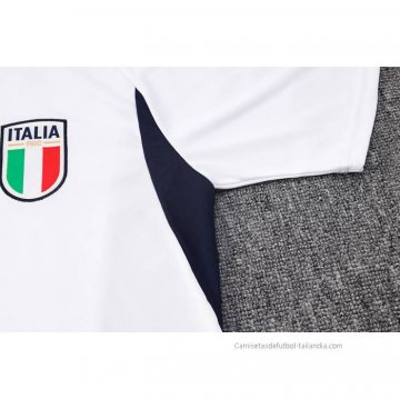 Camiseta de Entrenamiento Italia 2023-2024 Blanco