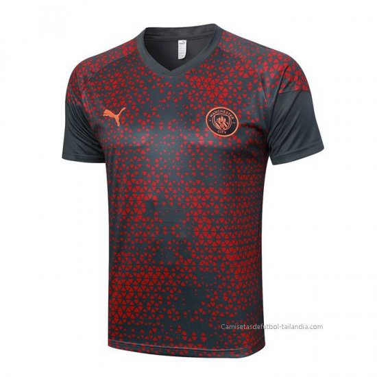 Camiseta de Entrenamiento Manchester City 2023-2024 Rojo - Haga un click en la imagen para cerrar
