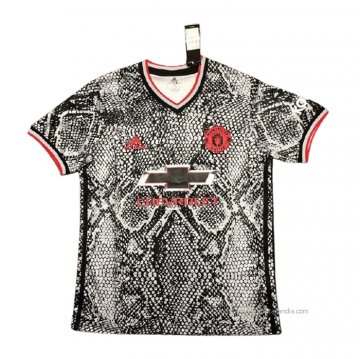 Camiseta de Entrenamiento Manchester United 2021 Negro Camiseta de Entrenamiento Manchester United 2021 Negro