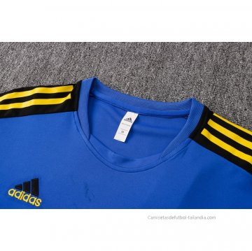 Camiseta de Entrenamiento Manchester United 2021-2022 Azul