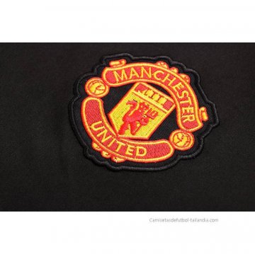 Camiseta de Entrenamiento Manchester United 2022-2023 Negro