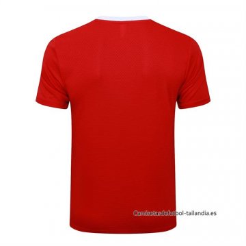 Camiseta de Entrenamiento Manchester United 2025-2026 Rojo