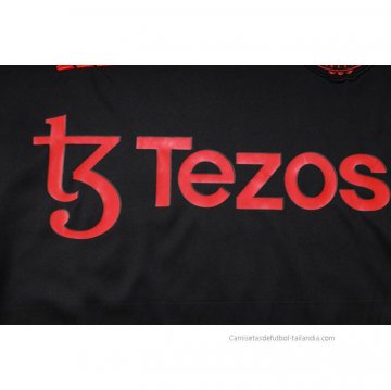 Camiseta de Entrenamiento Manchester United Sin Mangas 2023-2024 Negro