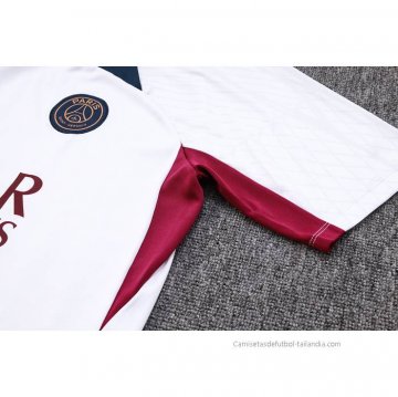 Camiseta de Entrenamiento Paris Saint-Germain 2023-2024 Blanco