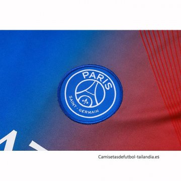 Camiseta de Entrenamiento Paris Saint-Germain 2025-2026 Azul Rojo