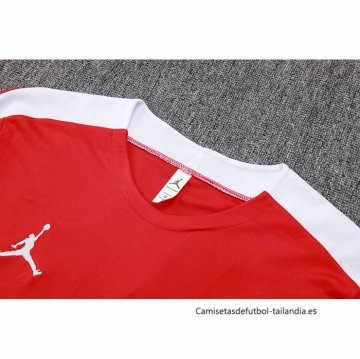 Camiseta de Entrenamiento Paris Saint-Germain Jordan 2024-2025 Rojo