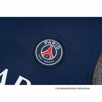 Camiseta de Entrenamiento Paris Saint-Germain Sin Mangas 2025-2026 Azul