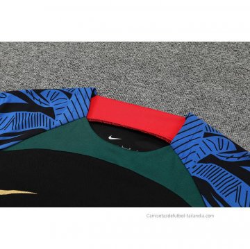 Camiseta de Entrenamiento Portugal 2022-2023 Negro