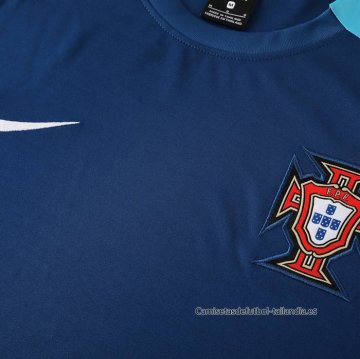 Camiseta de Entrenamiento Portugal 2024-2025 Azul