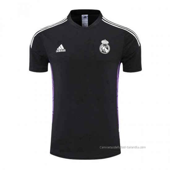 Camiseta de Entrenamiento Real Madrid 2022-2023 Negro y Purpura - Haga un click en la imagen para cerrar