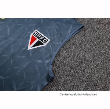 Camiseta de Entrenamiento Sao Paulo Sin Mangas 2025-2026 Gris
