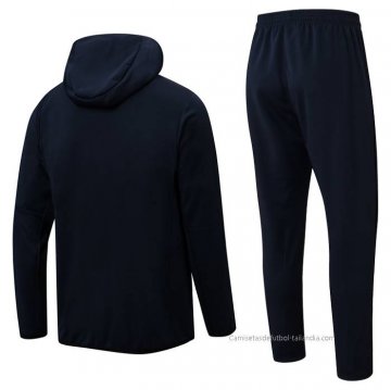 Chandal con Capucha del Barcelona 2022-2023 Azul