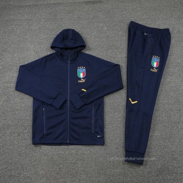 Chandal con Capucha del Italia 2022-2023 Azul