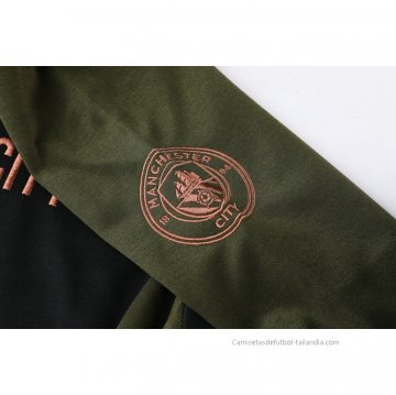 Chandal con Capucha del Manchester City 2021-2022 Verde