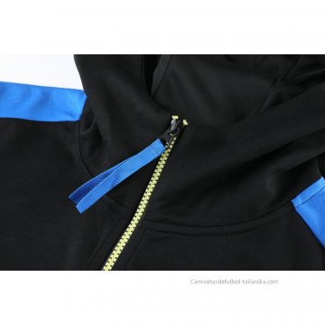 Chandal con Capucha del Manchester United 2021-2022 Negro