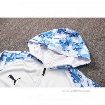 Chandal con Capucha del Olympique Marsella 2021-2022 Blanco