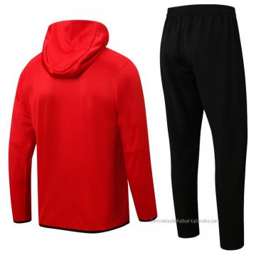 Chandal con Capucha del Portugal 2022-2023 Rojo
