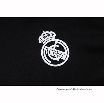 Chandal con Capucha del Real Madrid 2025-2026 Negro