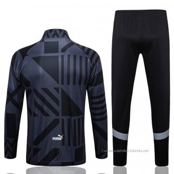 Chandal de Chaqueta del AC Milan 2022-2023 Gris