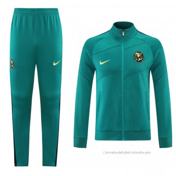 Chandal de Chaqueta del America 2021-2022 Verde Chandal de Chaqueta del America 2021-2022 Verde