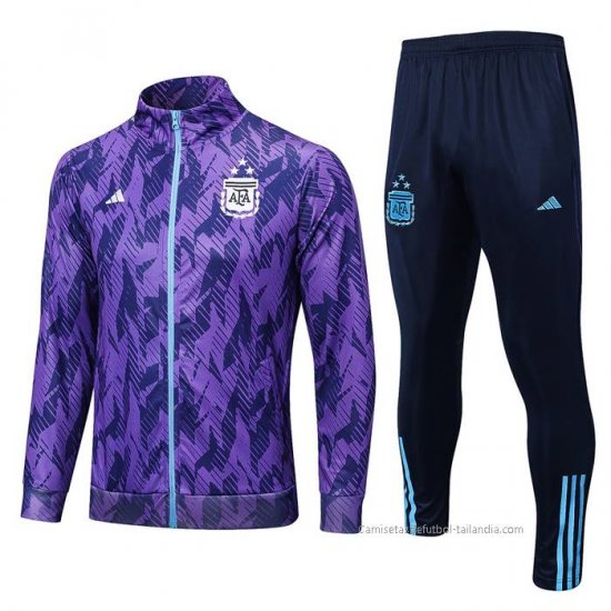 Chandal de Chaqueta del Argentina 2022-2023 Purpura - Haga un click en la imagen para cerrar