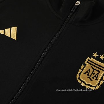 Chandal de Chaqueta del Argentina 2024-2025 Negro