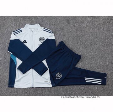 Chandal de Chaqueta del Arsenal Nino 2025-2026 Gris