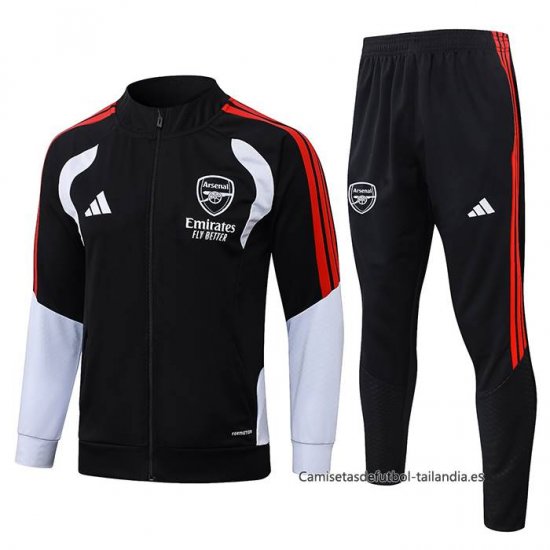 Chandal de Chaqueta del Arsenal Nino 2026-2027 Negro - Haga un click en la imagen para cerrar